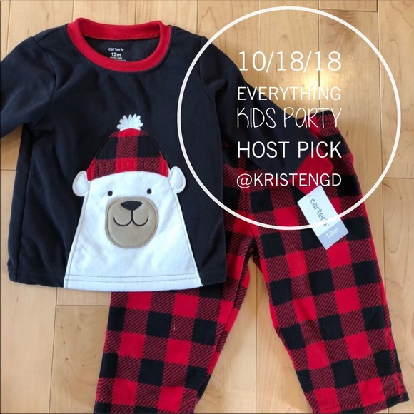 Carter's Other - Baby boy fleece winter pajamas